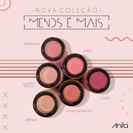 Esmalte Anita Simple da Coleção Menos è Mais