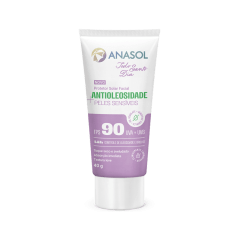 Anasol Todo Santo Dia Protetor Solar Facial Antioleosidade Sensitive FPS 90 Anasol Todo Santo Dia Protetor Solar Facial Antioleosidade Sensitive FPS 90