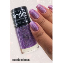 Esmalte Anita 1045 Manda Mimos Glitter - De Milhões