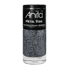 Esmalte Anita 1131 Estrela do Momento Glitter Holográfico - Metal Star