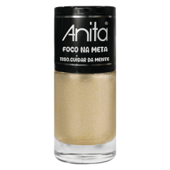 Esmalte Anita 1150 Cuidar da Mente Glitter Perolado - Foco na Meta