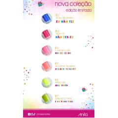 ESMALTE ANITA 1167 DAQUI PARA FRENTE SÓ PARA TRÁS - EU NO CARNAVAL