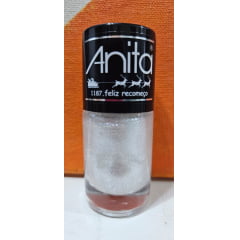 Esmalte Anita 1187 Feliz Recomeço Glitter - Tempo de Celebrar Esmalte Anita 1187 Feliz Recomeço Glitter - Tempo de Celebrar