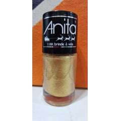 Esmalte Anita 1188 Brinde à Vida Glitter - Tempo de Celebrar Esmalte Anita 1188 Brinde à Vida Glitter - Tempo de Celebrar
