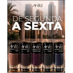 Esmalte Anita 1213 Reunião Que Podia Ser Email Cremoso - De Segunda a Sexta
