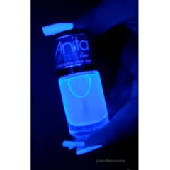 Esmalte Anita 554 Top Coat Neon Tratamento - Brilha na Luz Negra