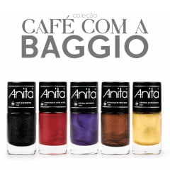 Esmalte Anita Coleção Café com A Baggio com 5 Cores Esmalte Anita Coleção Café com A Baggio com 5 Cores