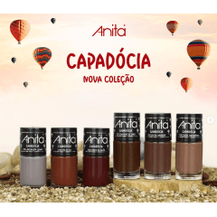 Esmalte Anita Coleção Capadócia com 6 Cores