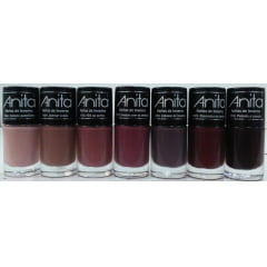 Esmalte Anita Coleção Férias de Inverno - com 07 cores