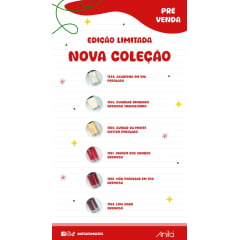 Esmalte Anita Coleção Foco na Meta com 6 Cores