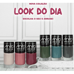 Esmalte Anita Coleção Look do Dia com 6 cores