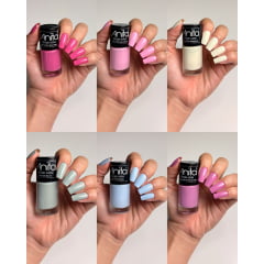 Esmalte Anita Coleção Ritmo Leve com 6 Cores Cremosas