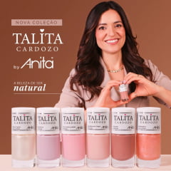 Esmalte Anita Coleção Talita Cardoso A Beleza de Ser Natural com 6 cores Esmalte Anita Coleção Talita Cardoso A Beleza de Ser Natural com 6 cores