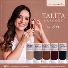 Esmalte Anita Coleção Talita Cardozo com 5 cores