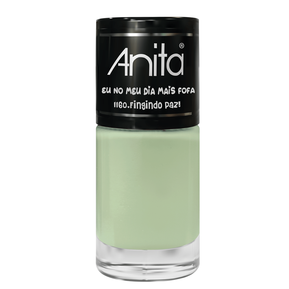 Esmalte Anita 1160 Fingindo Paz! Cremoso - Eu No Meu Dia Mais Fofo