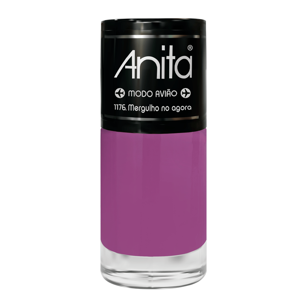 Esmalte Anita 1176 Mergulho no Agora Cremoso - Modo Avião On