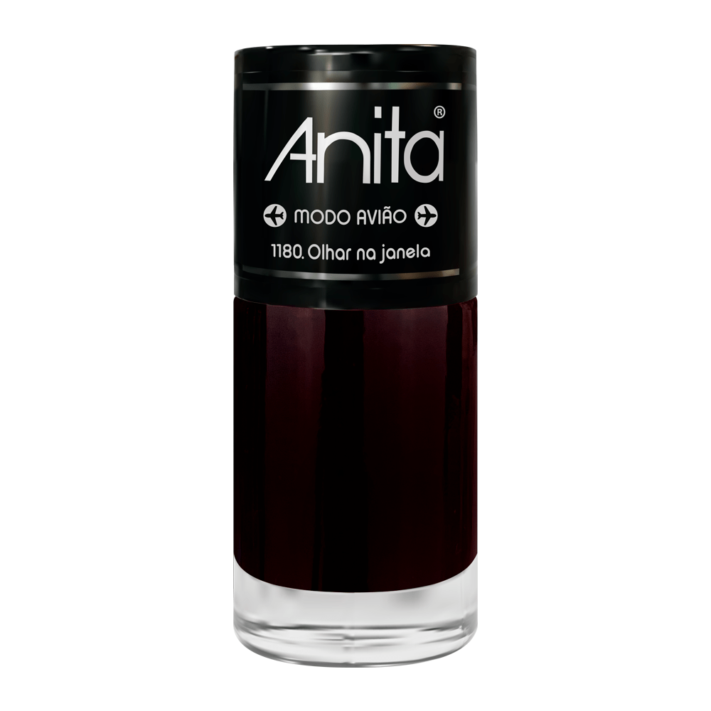 Esmalte Anita 1180 Olhar Pela Janela Cremoso - Modo Avião On