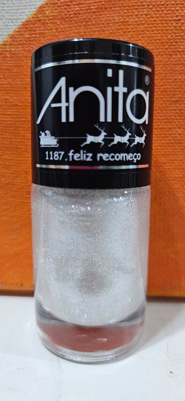 Esmalte Anita 1187 Feliz Recomeço Glitter - Tempo de Celebrar