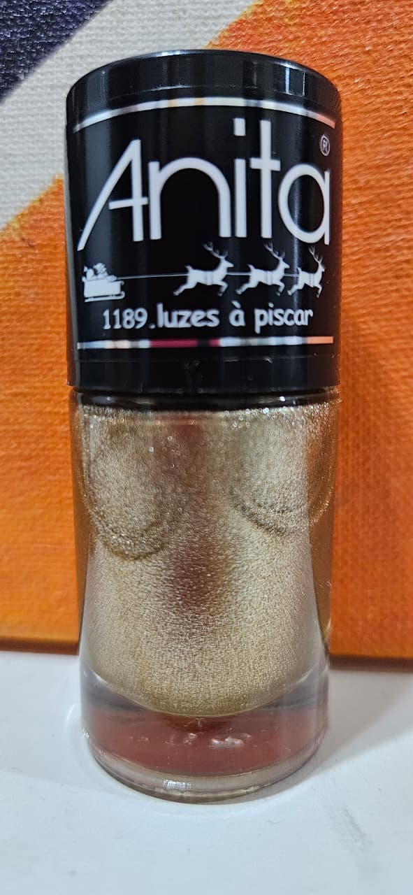 Esmalte Anita 1189 Luzes a Piscar Glitter - Tempo de Celebrar