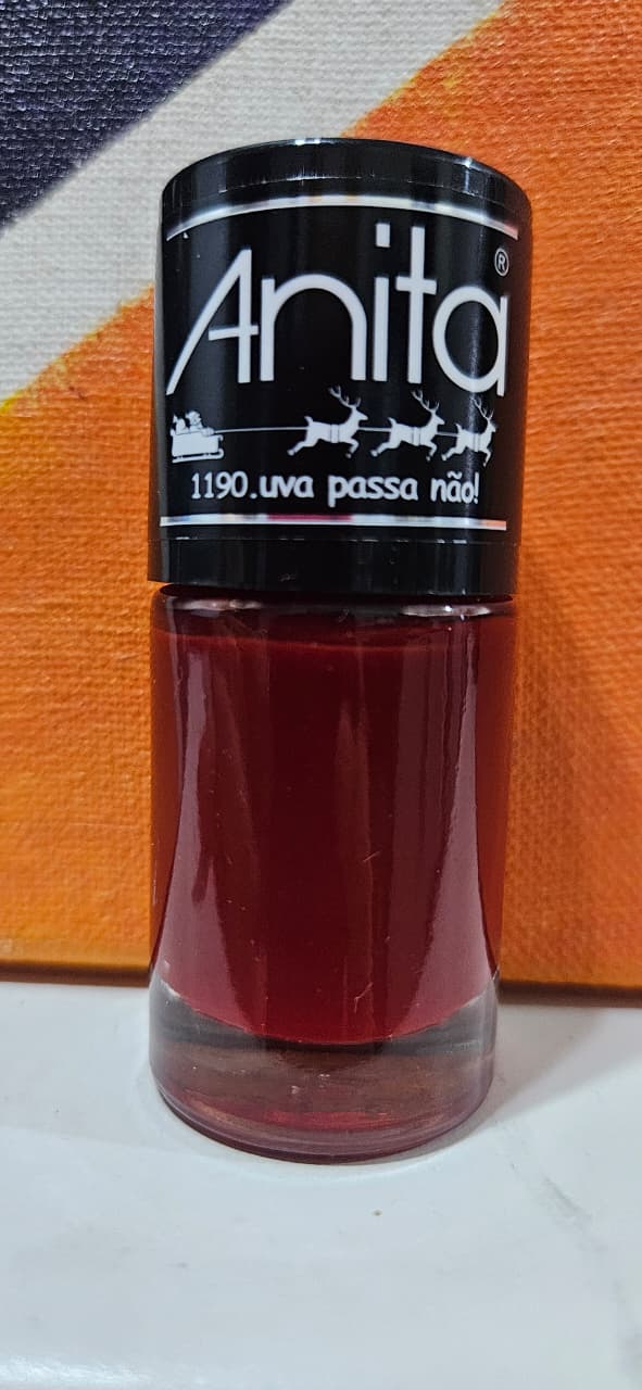 Esmalte Anita 1190 Uva Passa Não! Cremoso - Tempo de Celebrar