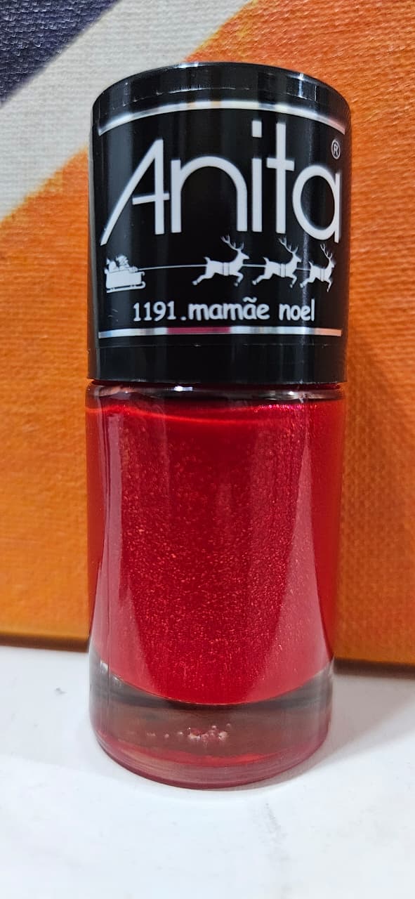 Esmalte Anita 1191 Mamãe Noel Perolado - Tempo de Celebrar