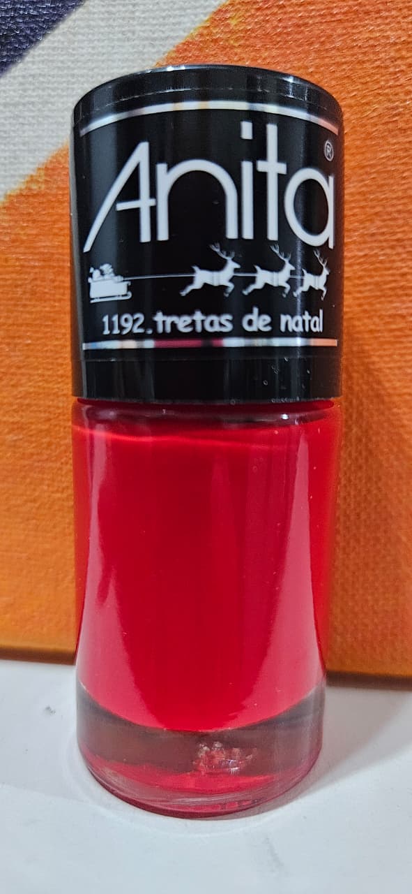 Esmalte Anita 1192 Tretas de Natal Cremoso - Tempo de Celebrar