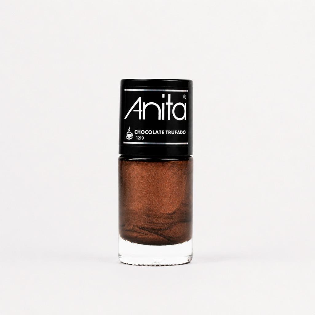 Esmalte Anita 1219 Chocolate Trufado - Café com a Baggio