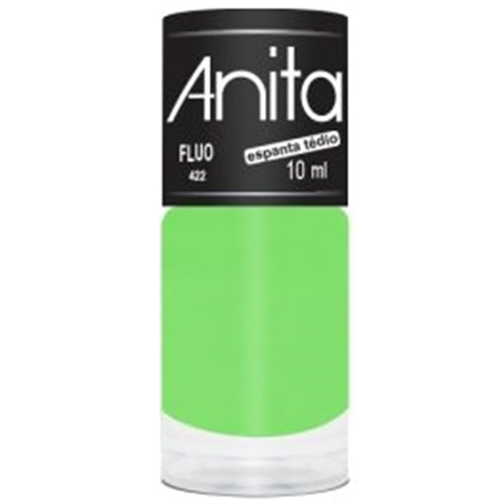 Esmalte Anita 422 Fluo - Neon Cremoso - Espanta Tedio