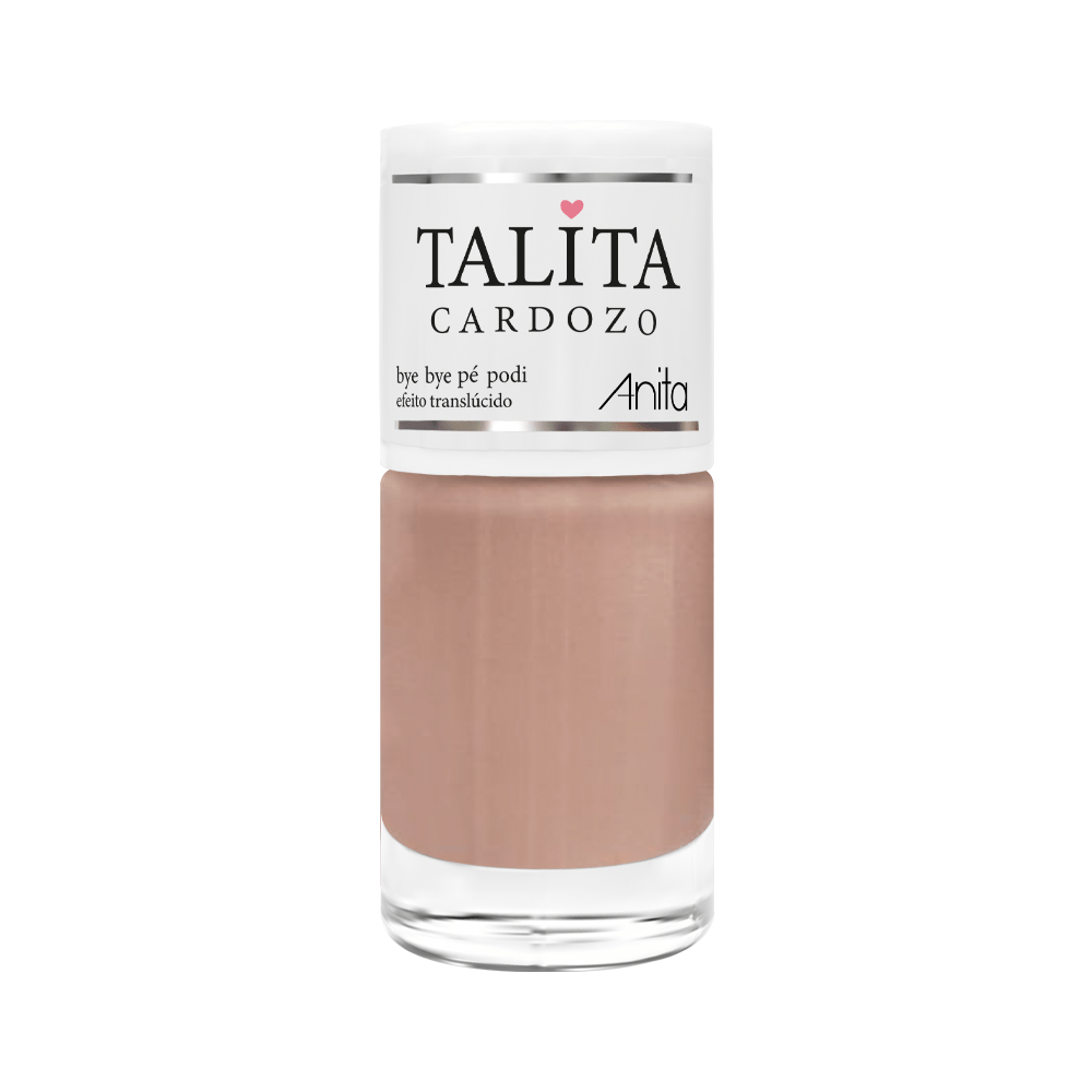 Esmalte Anita 5040 Bye Bye Pé Podi Translúcido - Talita Cardozo