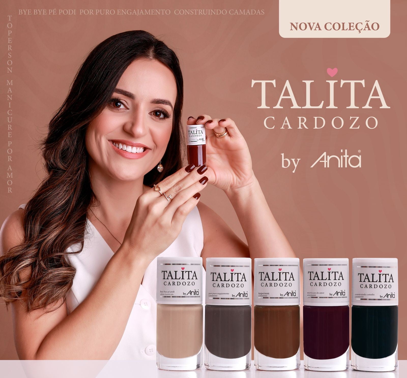 N♡a Esmalte Anita Manicure do Amor da Coleção Talita Cardozo