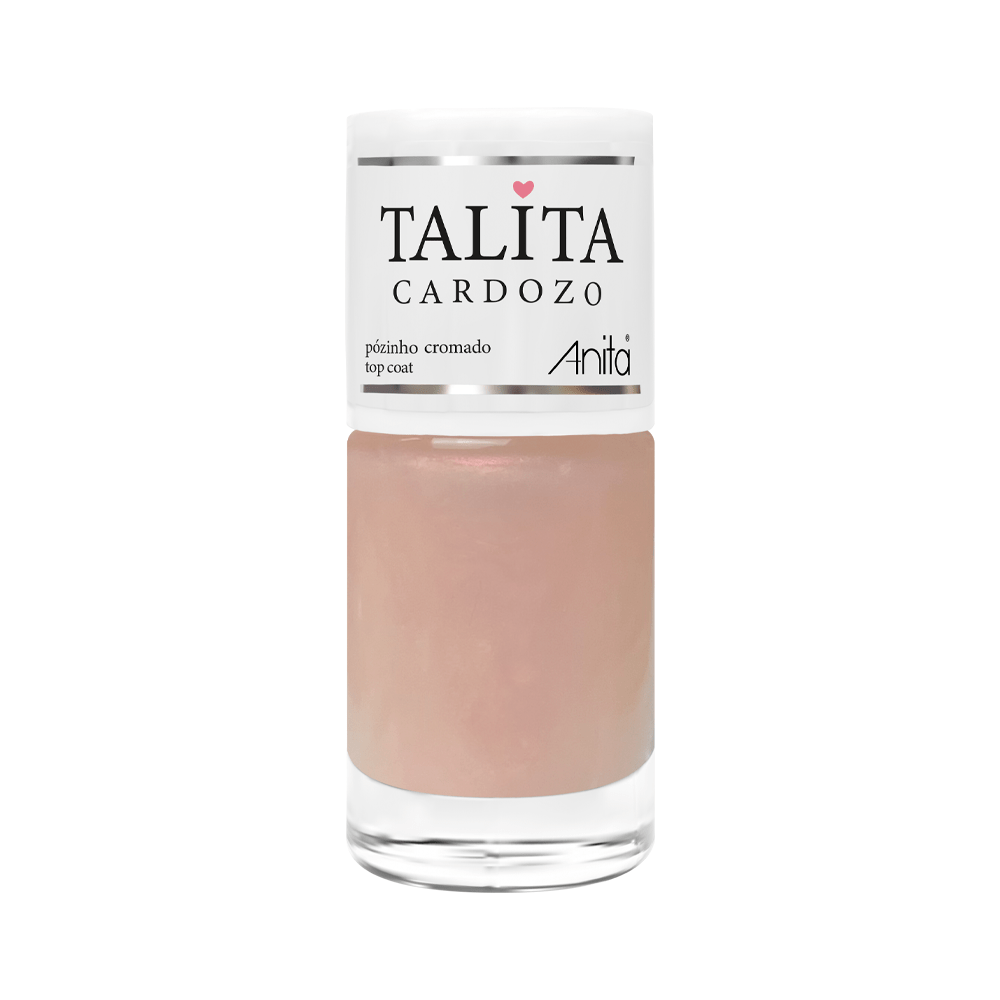 Esmalte Anita 5047 Pózinho Cromado Top Coat - Talita Cardozo