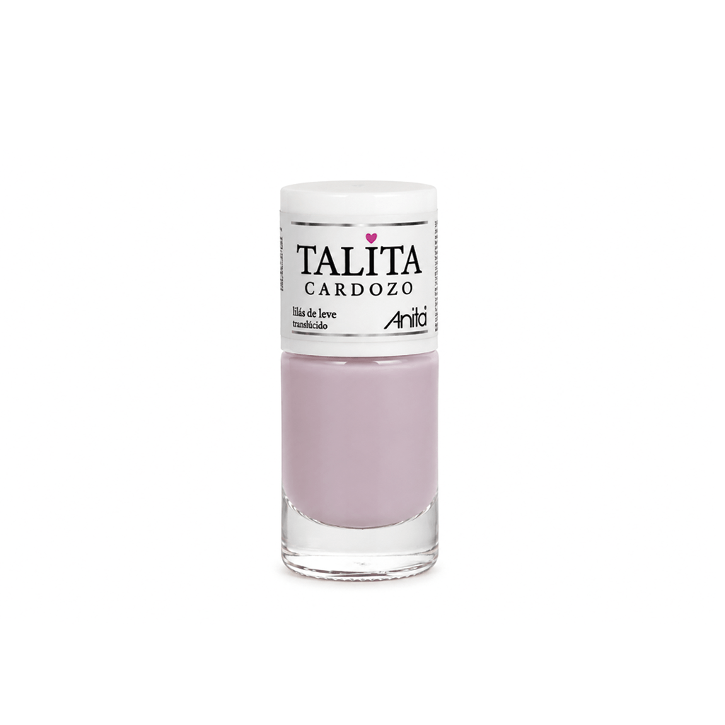 Esmalte Anita 5050 Lilás de Leve Translúcido - Talita Cardozo A Beleza de Ser Natural